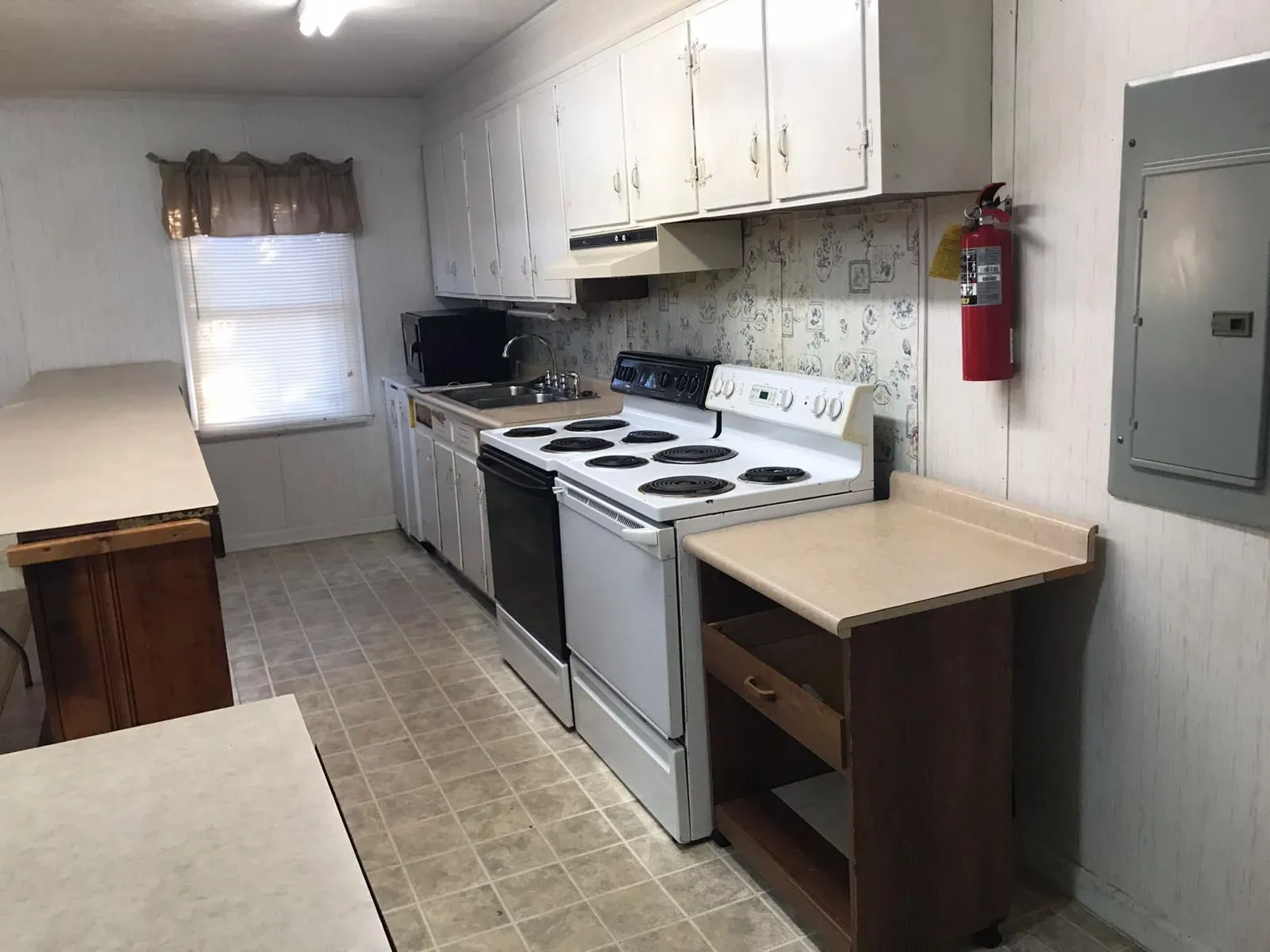 Kitchen in the community hall