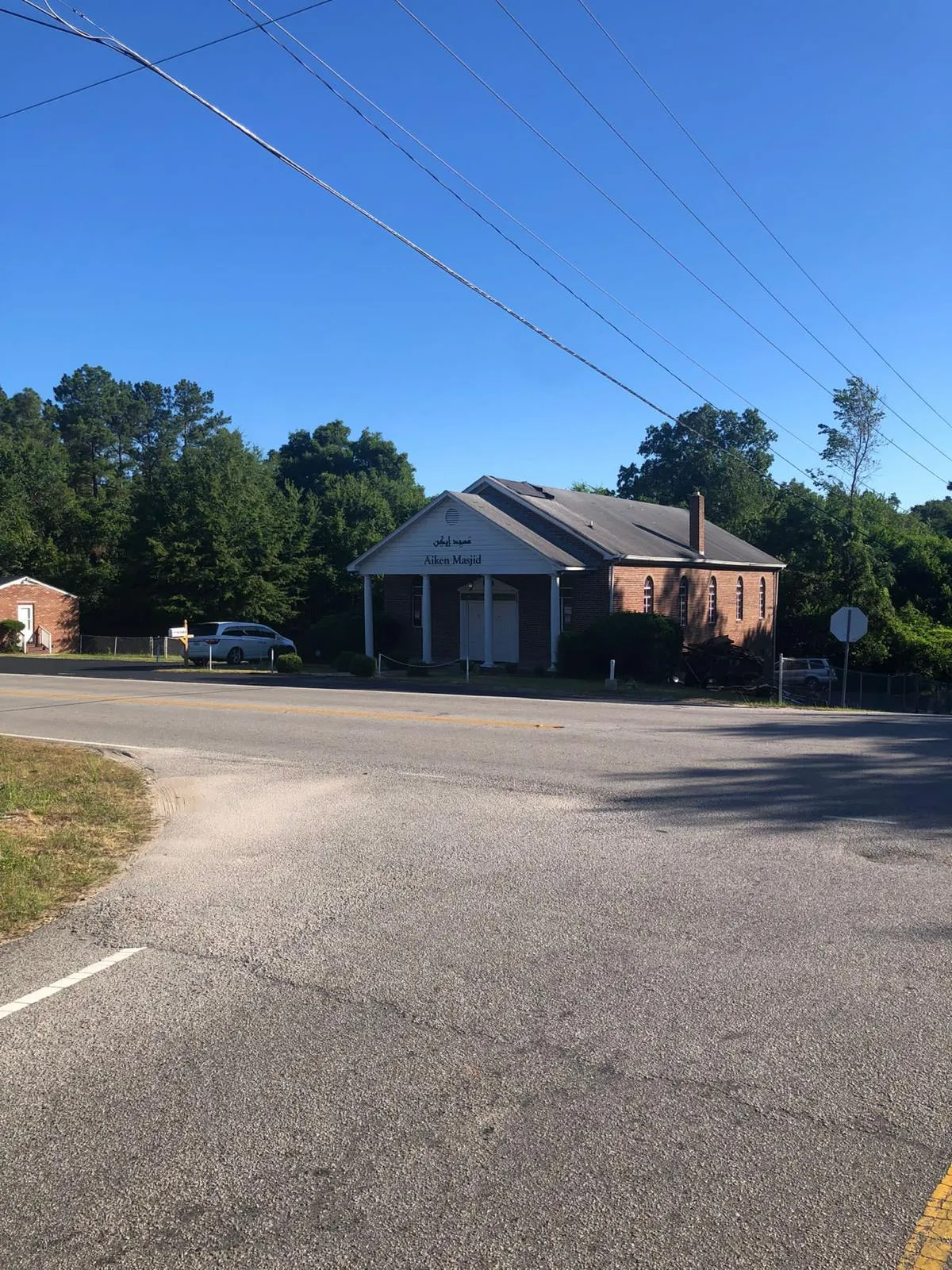 Aiken Masjid viewed from Trolley Line Road
